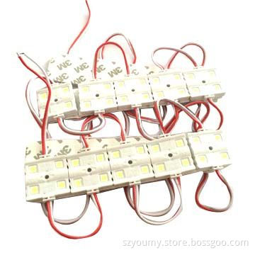 Waterproof advertisement design lights, 4 LED injection molding module